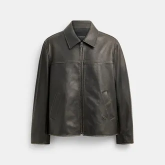 Coach Loved Leather Jacket