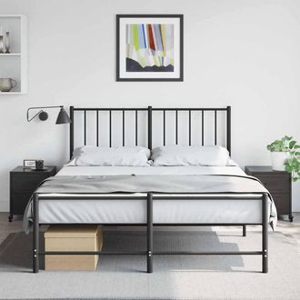 Berkfield Home Stylish Bedside Cabinets 2 pcs Black 36x39x43.5 cm Steel