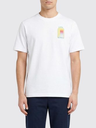 Casablanca T-shirt in cotone organico stampata Casablanca