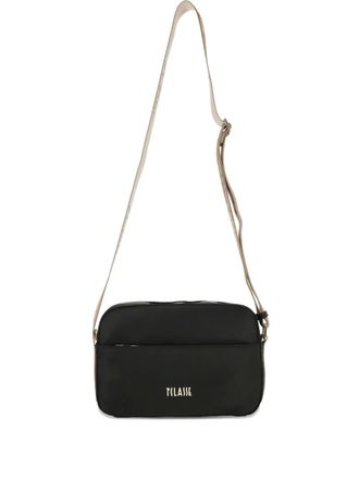 Alviero Martini 1A Classe Borsa a spalla con stampa mappa - Nero