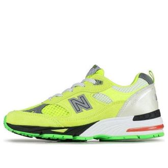 New Balance (WMNS) New Balance Aries x 991 Made in England Neon Yellow W991AFL