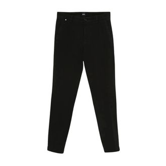 HUGO BOSS Broeken, Heren, Zwart, W32 L34, Katoen, H-Kaiton 1 Broeken