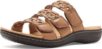 Clarks Laurieann Emma Womens Sandals Tan Leather : 9.5 A - Narrow