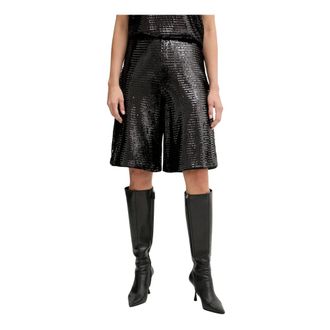 A|X Armani Exchange Dames, Korte broeken, Zwart, Maat: S Katoen