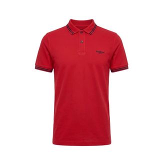 Baldinini Polo met korte mouwen - Heren - Tops - Rood - Maat: M Katoen