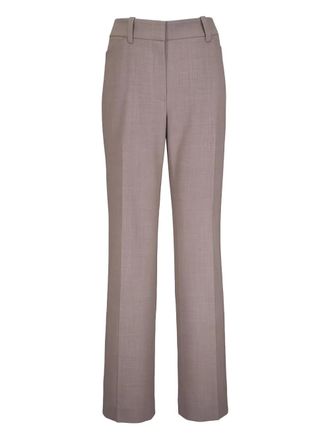 Lafayette 148 New York tab-loop trousers - Neutrals