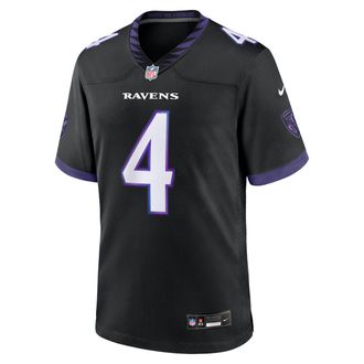 Nike Zay Flowers Baltimore Ravens Nike Mens NFL Game Jersey in Black | 67NM0FDJ8GF-00P