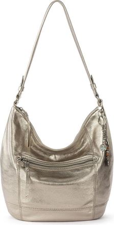 The Sak Sequoia Hobo Leather Bag in Pyrite at Nordstrom