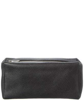 The Row Leather Clutch