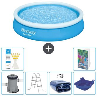 Bestway Piscina Bestway Fast Set Redonda - 366x76 Cm - 7-piezas S318