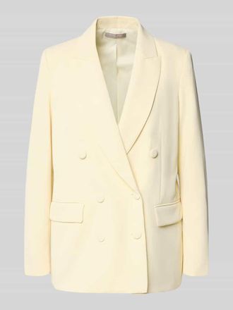 Christian Berg Cocktail Regular Fit Blazer mit Pattentaschen in Hellgelb, Gr&ouml;&szlig;e 32