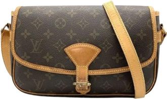 Louis Vuitton Pre-owned Cross Body Bags, female, Brown, Size: ONE SIZE Pre-owned Vintage Monogram Shoulder Bag