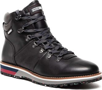 Pikolinos Pirineos Leather Mens Ankle Boots - Black - Size:UK 7-7.5