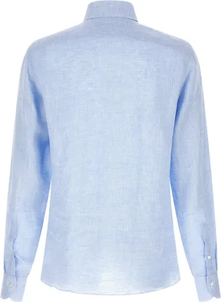 Borriello Linen Shirt - Blue
