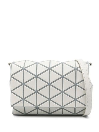 Bao Bao Issey Miyake Fossette shoulder bag - women - Artificial Leather/Nylon/Polyester - One Size - Grey