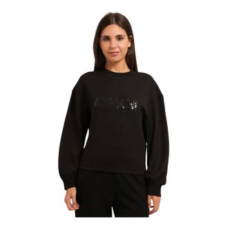 A|X Armani Exchange Donna, Felpe, Nero, XL, new