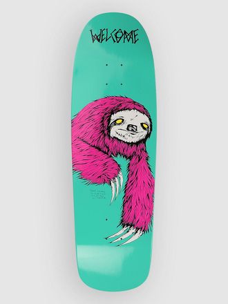 Welcome Sloth 9.5 Skateboard Deck zwart