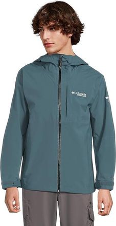 Columbia Ampli-Drytm II Shell Mens Clothing Everblue : 2XL, Nylon/Polyester