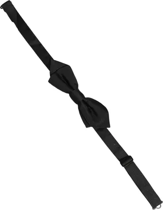 Dolce & Gabbana Silk Bow Tie - Black