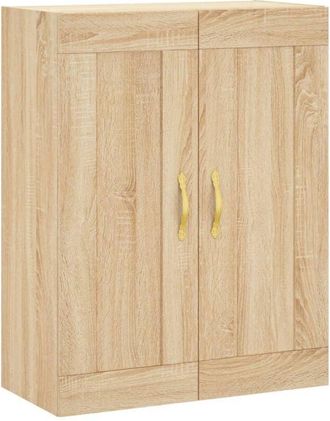 vidaXL Vidaxl - Wall Mounted Cabinet Sonoma Oak 69.5x34x90 cm Engineered Wood