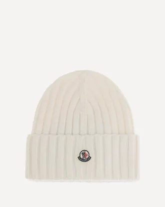Moncler Wool Beanie with logo Female UNI