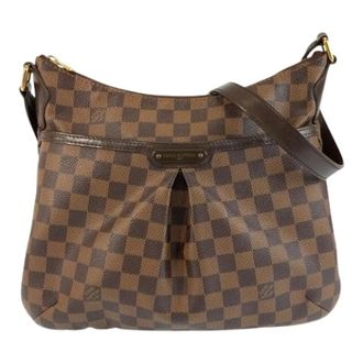 Louis Vuitton Pre-owned Cross Body Bags, female, Brown, Size: ONE SIZE Pre-owned Bloomsbury PM Damier Shoulder Bag