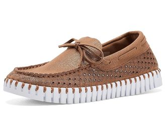 Ilse Jacobsen Tulip 3083 Womens Dress Flat Shoes Nougat : EU 41 (US Womens 11) M, Leather