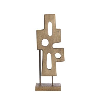 Light & Living Adorno Para Mesa Madera Light & Living 19x9,5x45 Cm