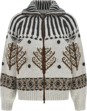 Brunello Cucinelli C&aacute;rdigan de cachemira - Knitwear - Mujer - Multicolor - S