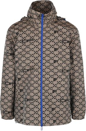 Off-white Monogram Allover Windbreaker Jacket