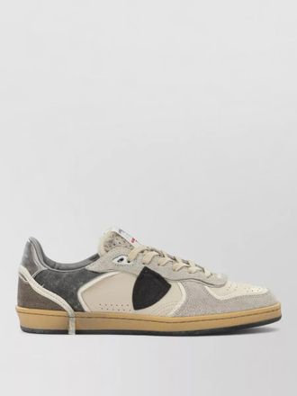 Philippe Model leather lace-up sneakers