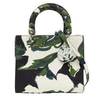 Dior Pre-owned Lady Dior Tote - Dames - Pre-owned - Veelkleurig - Maat: ONE Size Leer