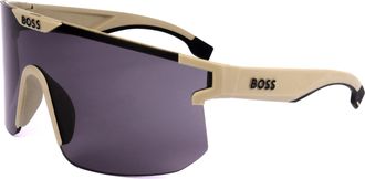 HUGO BOSS Mens 99 mm Beige Sunglasses BOSS1500-S-HDA-99