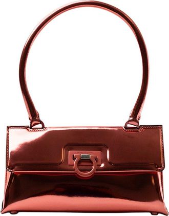 Ferragamo Leather Shoulder Bag