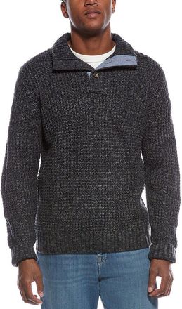Weatherproof Vintage Shaker Rib Mock Neck Sweater