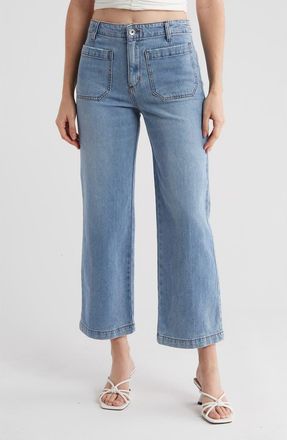 Sanctuary Supernova Crop Wide Leg Pants in Maverick at Nordstrom Rack, Size 24