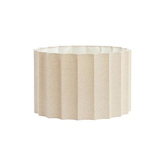 Light & Living Pantalla De L&aacute;mpara - Disli - Beige - Textil - &Oslash; - Light&living