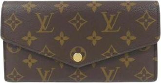 Louis Vuitton Pre-owned Wallets, female, Brown, Size: ONE SIZE Pre-owned Monogram Long Wallet (Bi-fold)