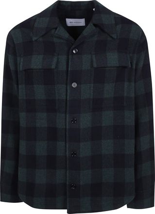 Ami Overshirt Wide Camp Wide Camp Collar