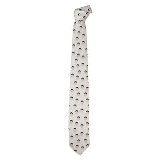 LUIGI BORRELLI NAPOLI Polka Dot Silk Tie - male - Luigi Borrelli Napoli - Ties - White - ONE SIZE - Accessories