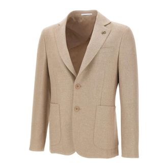 Pal Zileri Blazers, male, Beige, Size: 2XL Baron Blazer