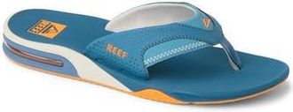 Reef Fanning Flip Flop in Steel Blue/Marigold at Nordstrom Rack, Size 7