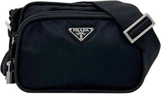 Prada Pre-owned Vintage Nylon Shoulder Bag - - Pre-owned - Donna - Nero - ONE SIZE