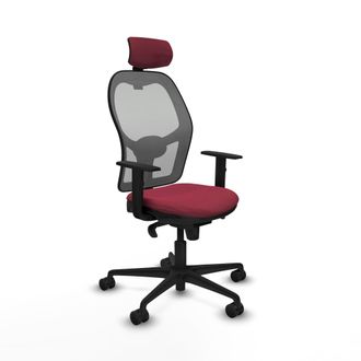 Piqueras y Crespo Silla De Oficina Con Cabecero Piqueras Y Crespo 1d036n2 Granate