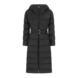 Max Mara Donsjassen - Dames - Mantels - Zwart - Maat: 2XS Poliester