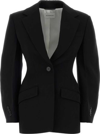 Givenchy Womens Black Wool Blazer - Size EU 36 (Womens)