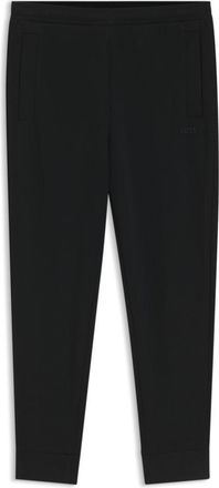 BOSS Cotton-blend sweatpants with embroidered logo