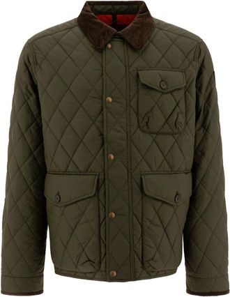 Polo Ralph Lauren Jassen, Heren, Groen, L, Katoen, Gewatteerd jack