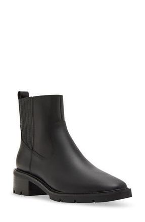 Blondo Harlen Waterproof Bootie in Black Leather at Nordstrom Rack, Size 7