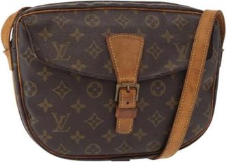 Louis Vuitton Pre-owned Cross Body Bags, female, Brown, Size: ONE SIZE Pre-owned Vintage Canvas Cross Body Bag